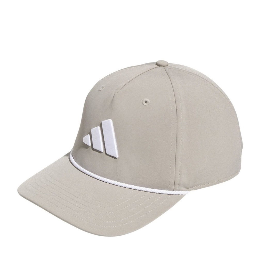 Adidas Tour Five Panel Snapback Hat Embroidered Logo Rope Detail NWT Size OSFM